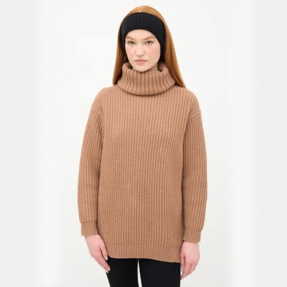 Acne Studios Wool Oversized Knit Disa Camel Sweater Sz XS - Picture 1 of 7